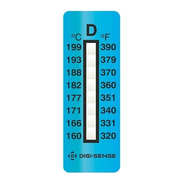 Irreversible 8-Point Vertical Temp, PK 25